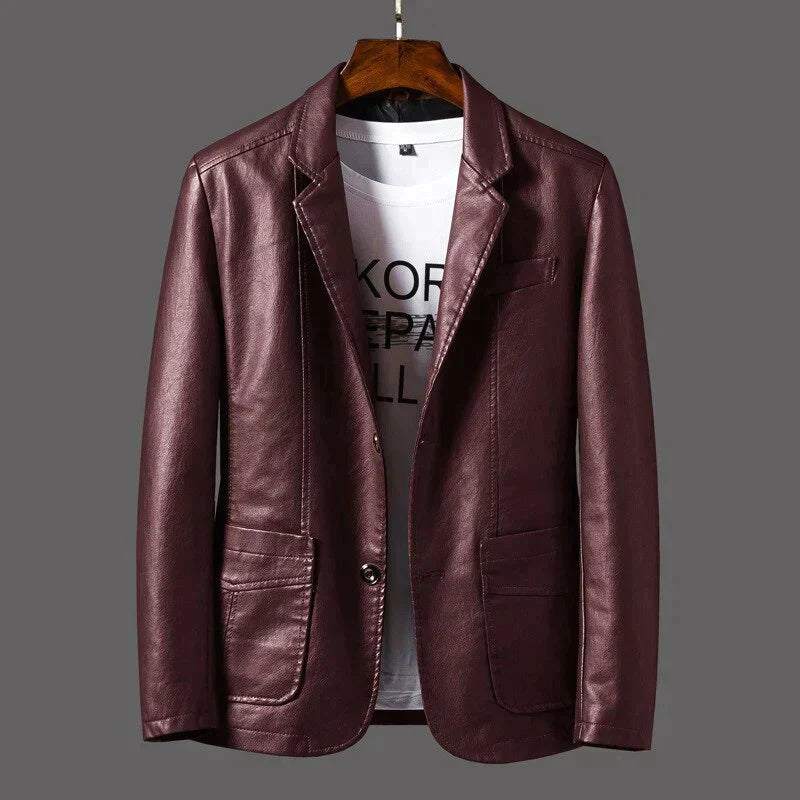 Veste en cuir homme | PARIS CHARME™