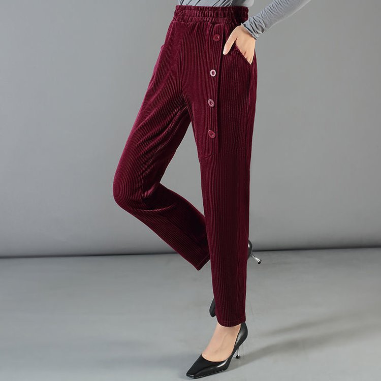 Pantalon Doublé Velour | PARIS CHARME™