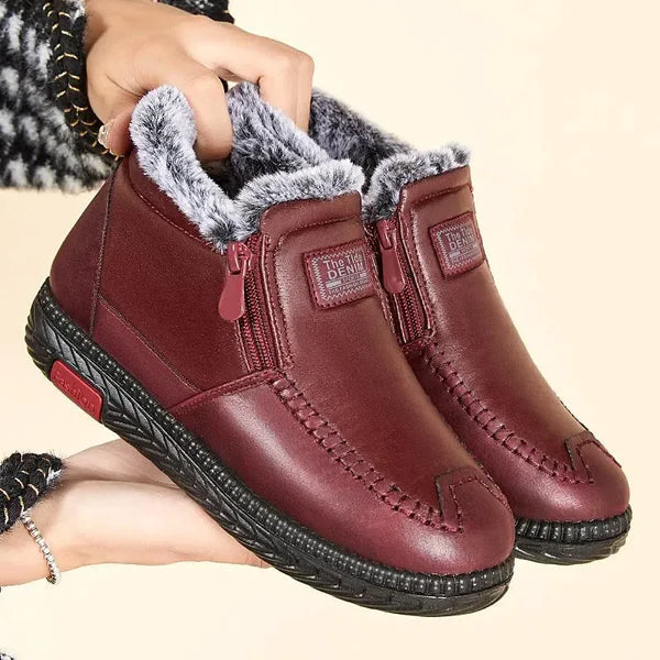 Nouvelles bottes de neige chaudes et épaisses en polaire