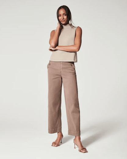 Pantalon ample cropped | PARIS CHARME™