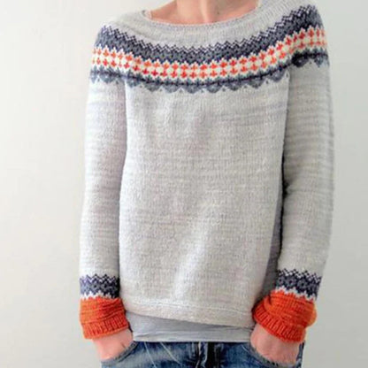 Anne™ - Pull en tricot vintage d'hiver