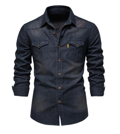 Chemise en jean pour hommes | PARIS CHARME™